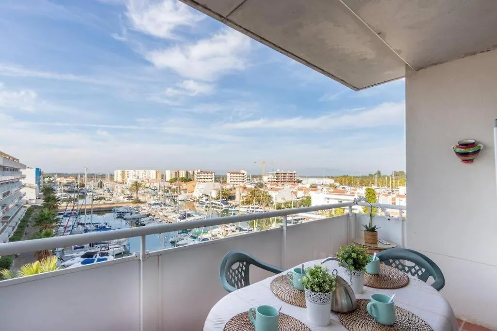 アパート 166- Empurialola-Penthouse En Rosas Con Piscina Y Vistas Al Puerto Canigo- スペイン
