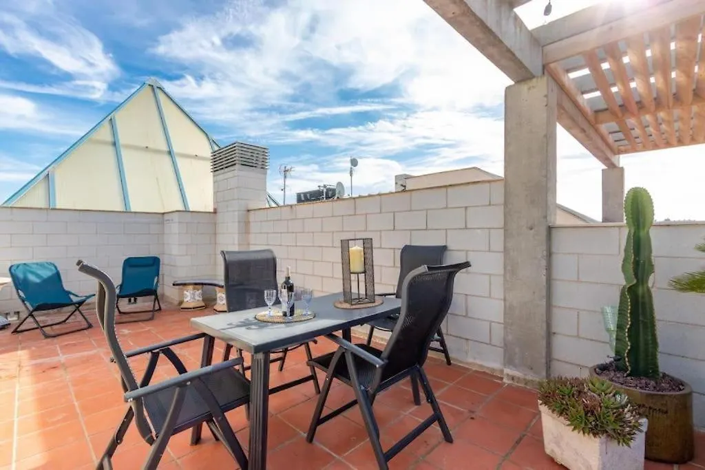 166- Empurialola-Penthouse En Rosas Con Piscina Y Vistas Al Puerto Canigo- 0*, ロザス